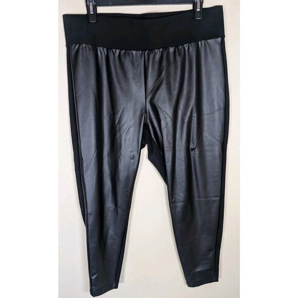 Torrid Betsey Johnson Georgette Floral Stripe Tunic + Black Leggings 3X OUTFIT - Picture 9 of 13